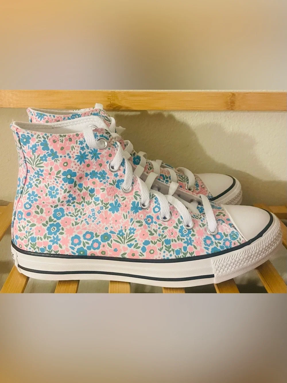 NEW…Converse Chuck Taylor All Star Floral High Top Sneaker